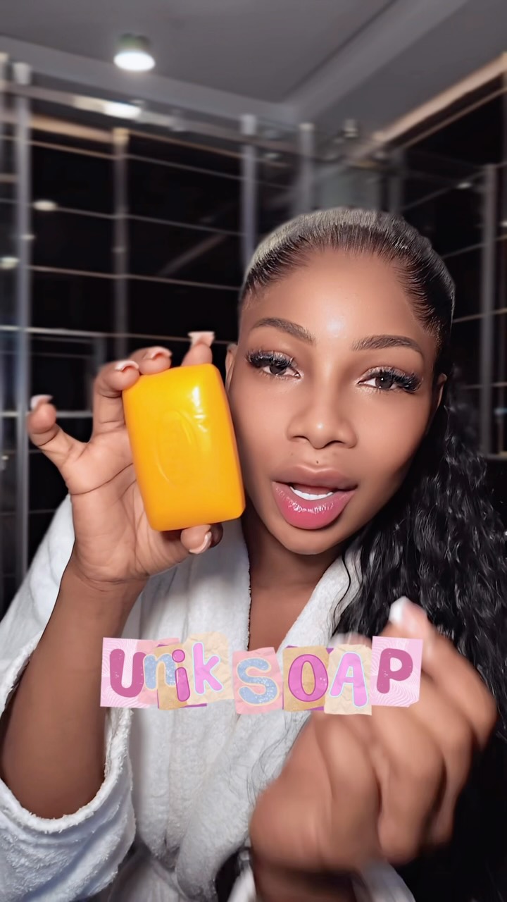 Struggling with uneven skin tone? Unik soap should be your best friend.. Unik soap will give you a rejuvenating glow all day., -, -, -, #skincare | Symply Tacha