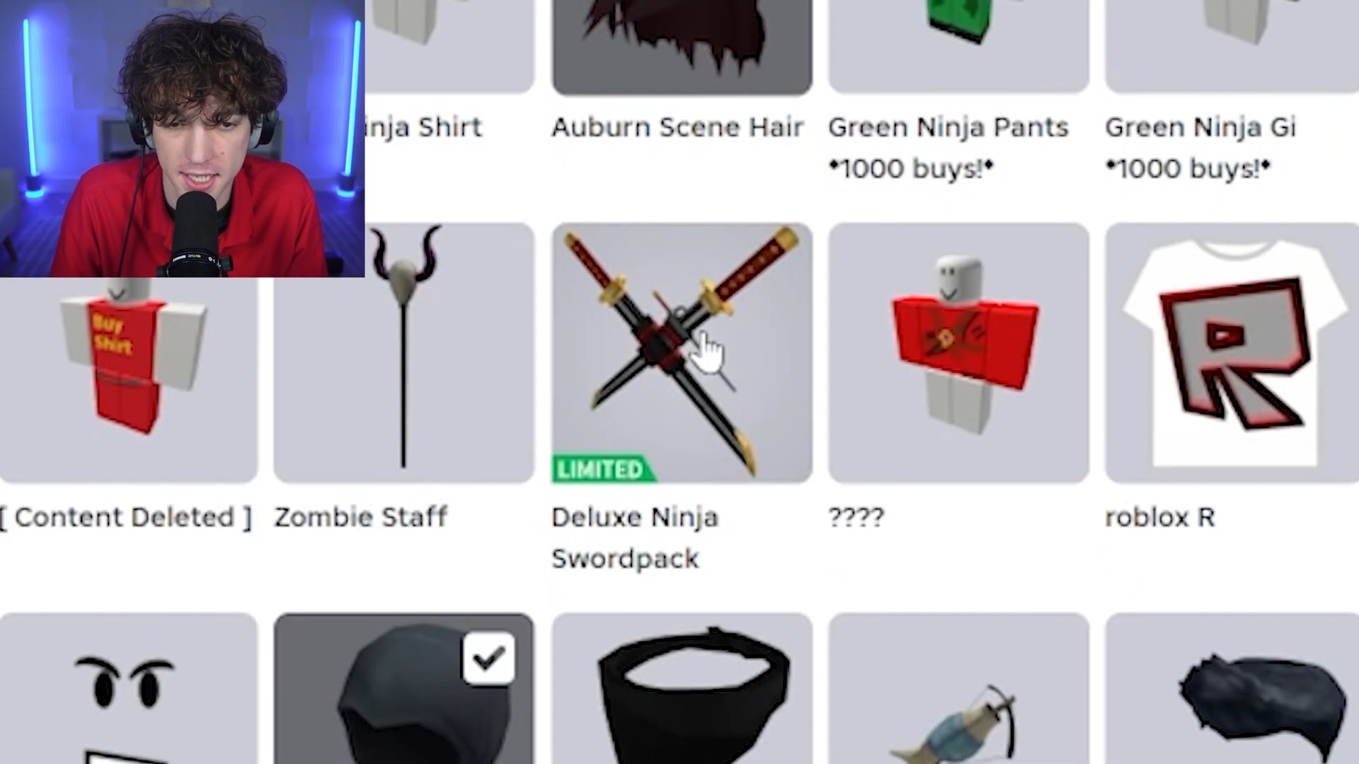 Compte Roblox Avec UGC Et 1k Rap - Compte Neuf (non Utilisé) - Version Android