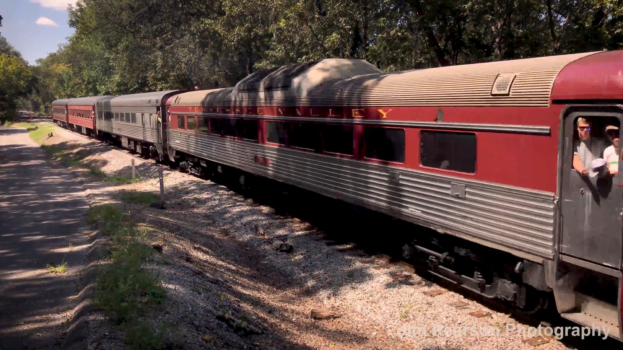 Tennessee Valley Railroad Museum's 4501 departs East Chattanooga, TN ...
