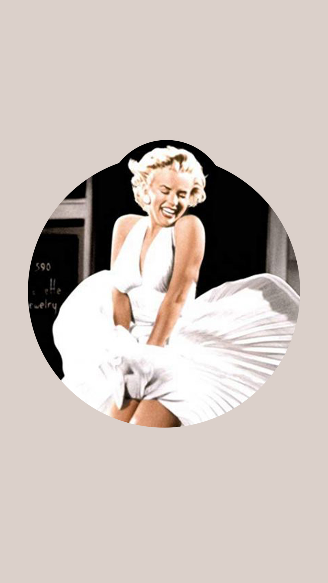 Marilyn Monroe's iconic white dress from The Seven Year Itch