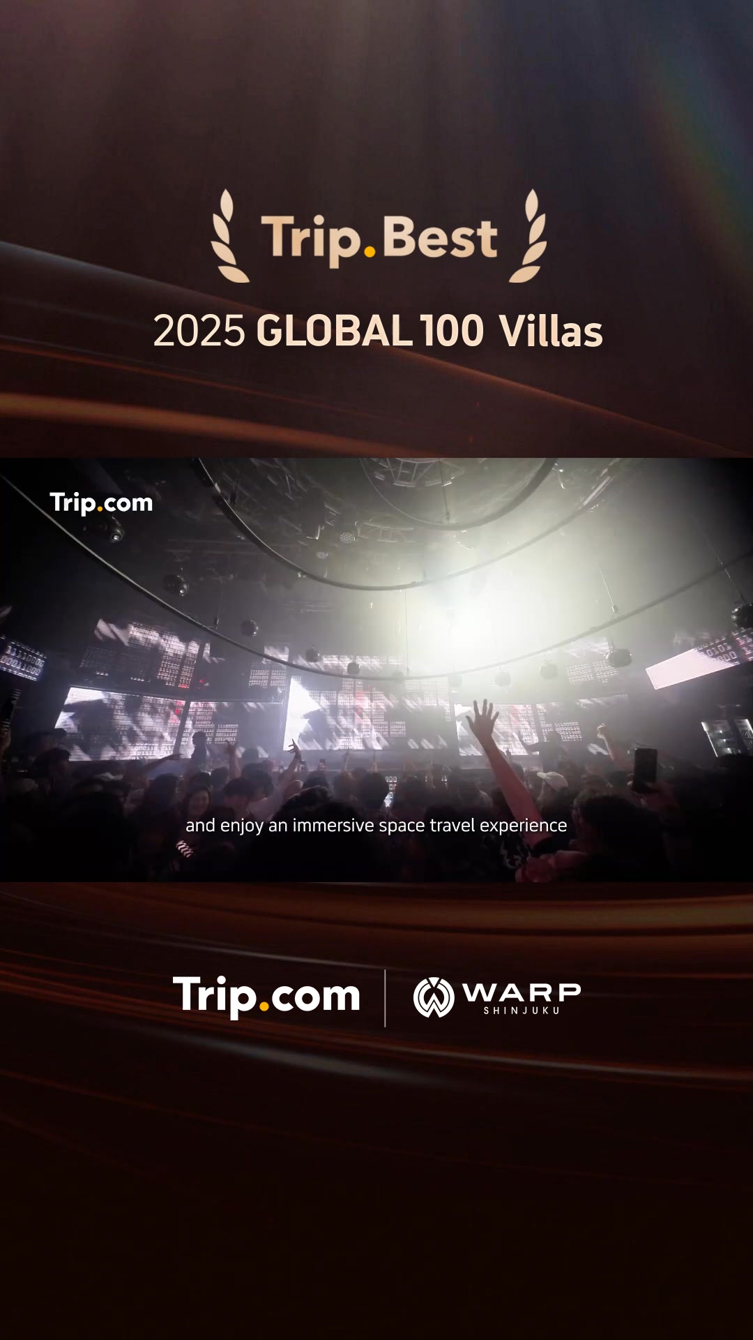 WARP Shinjuku has been recognised in the 2025 Trip.Best Asia 50 Clubs ...