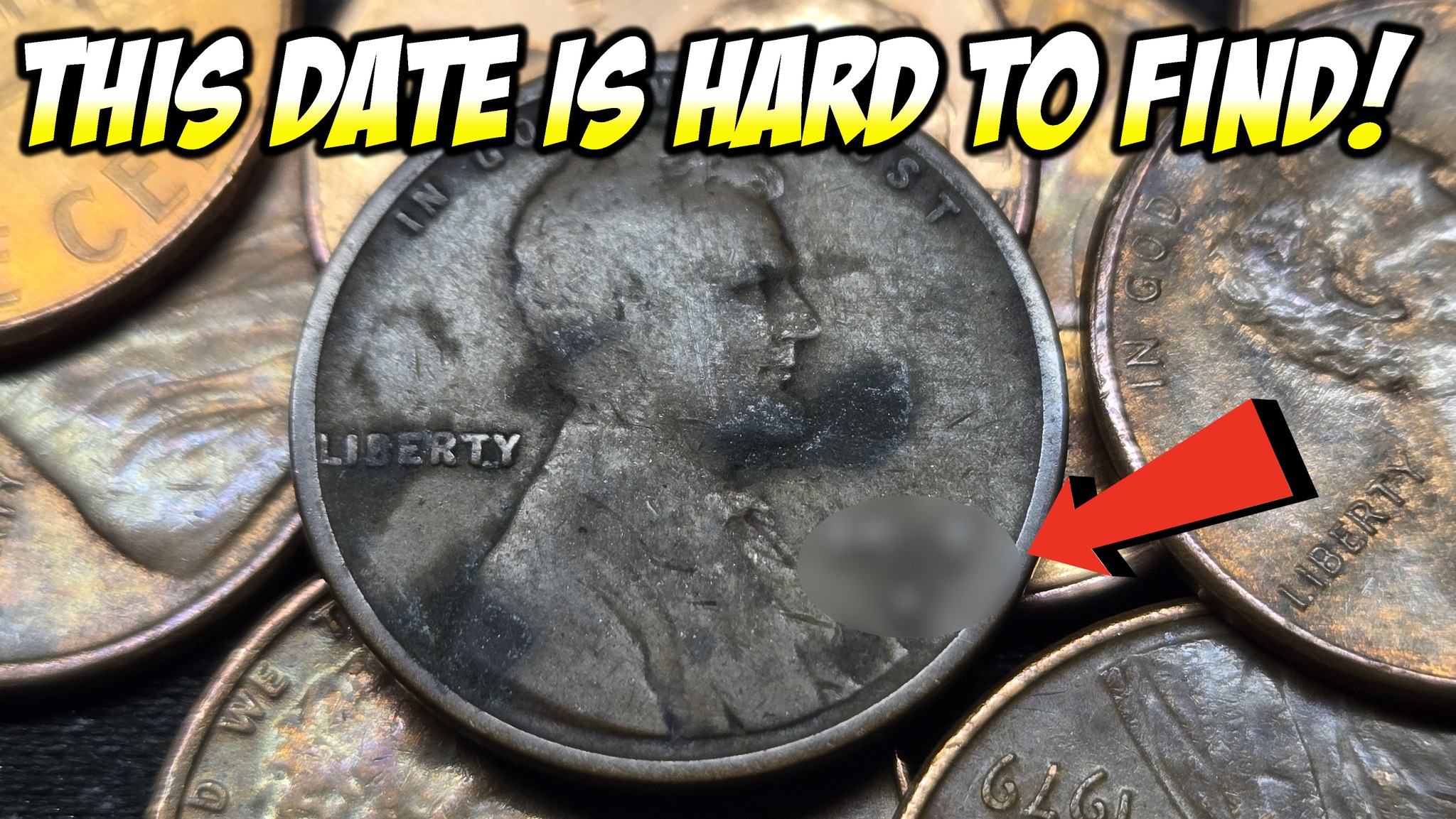 RARE WHEAT PENNY FOUND!!! (COIN ROLL HUNTING PENNIES) #coins #coin # ...