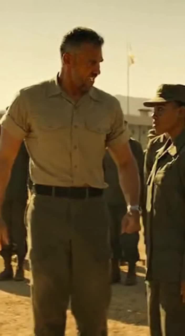 Captain Rourke Threw the New Female Soldier to the Ground — Then He Had ...
