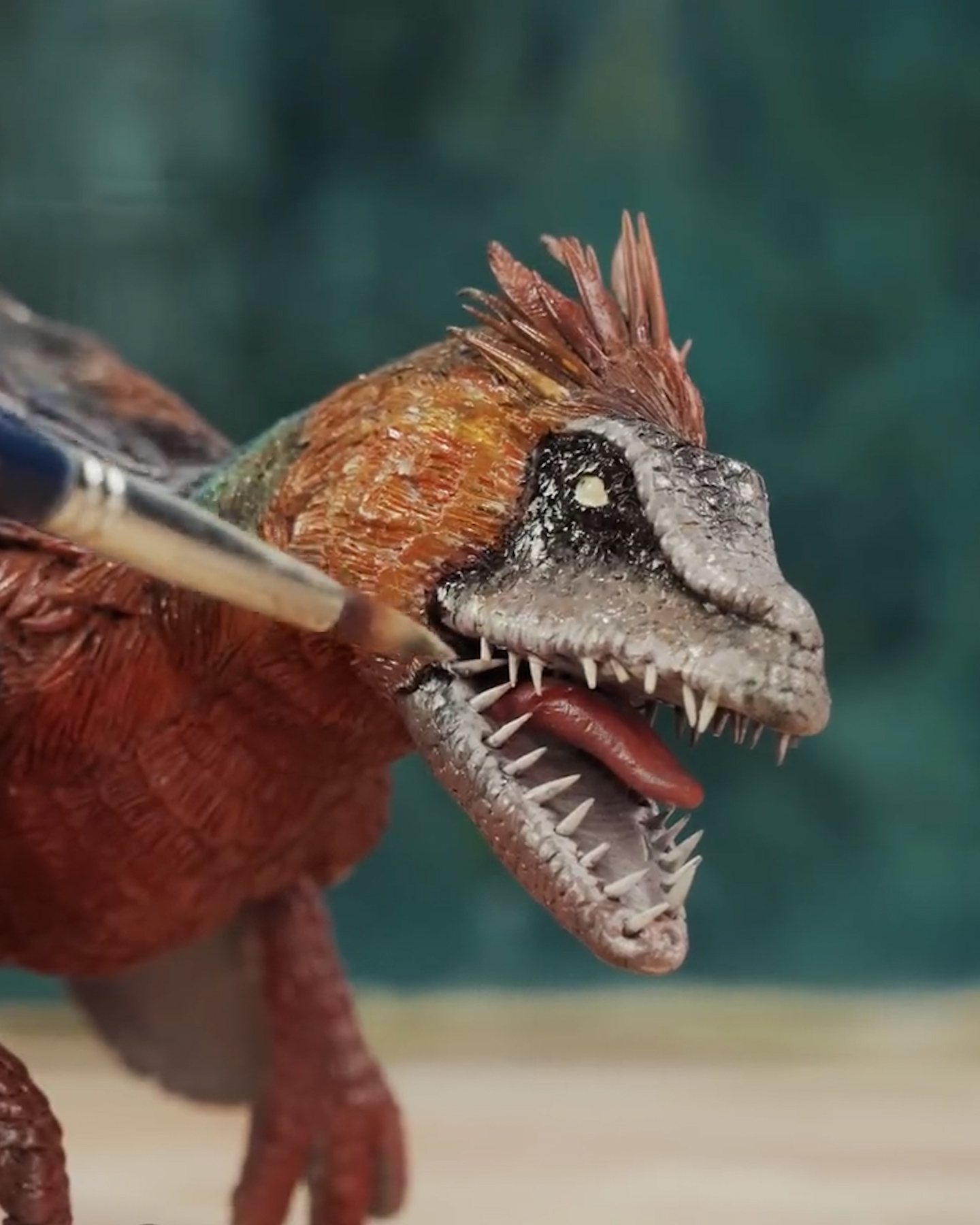 DIY & Crafts - Jurassic World Diorama Pyroraptor &... | Facebook