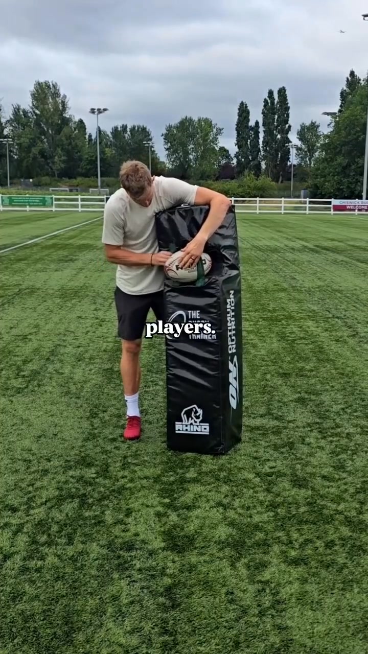 burpee bag tackle rugby Hit 360 Chop Pt 5 Optimum Big Hit Kids Red
