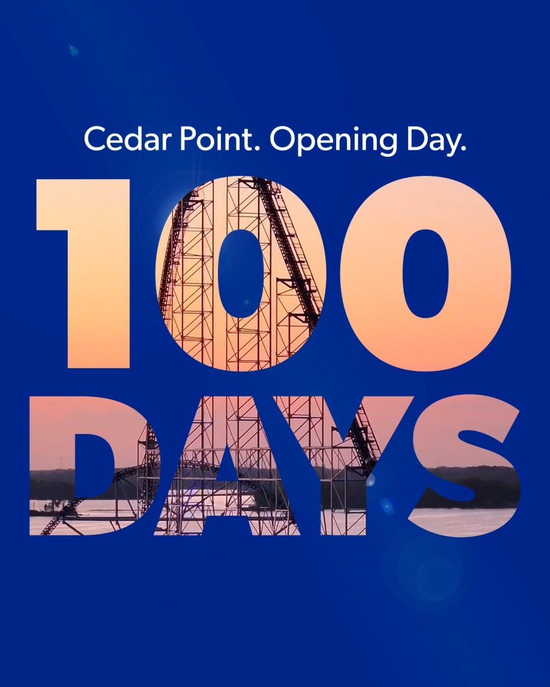 ⚠️ From the rooftops, shout it out 😱 #CedarPoint's opening day is in ...