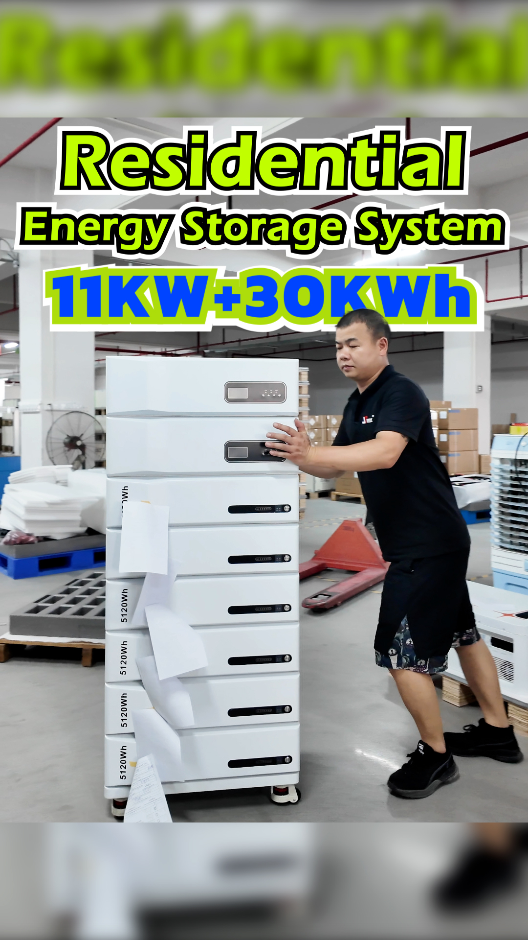 SUNC Energy Storage System: 30kwh battery capacity, with 11kw inverter ...