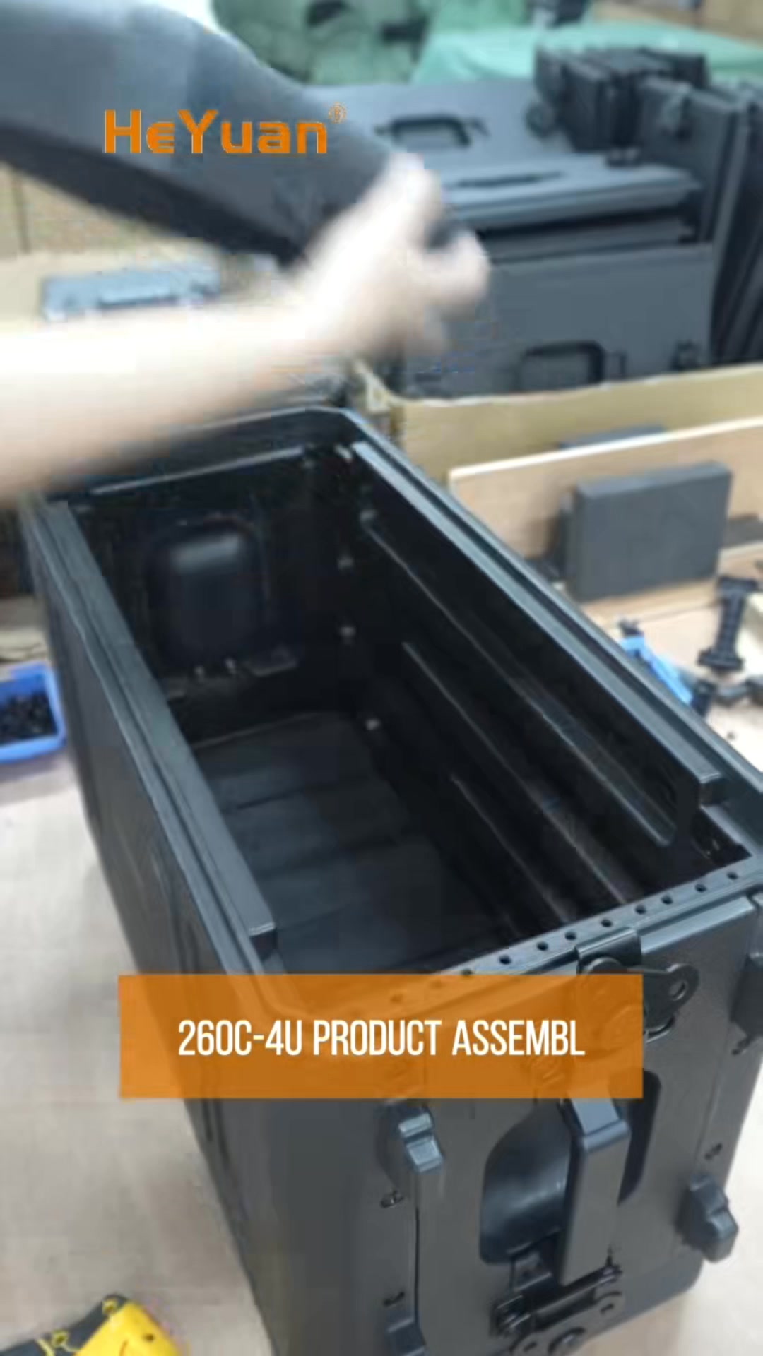 Plastic Audio Rack & Case solutions for microphones, mixers, wireless ...