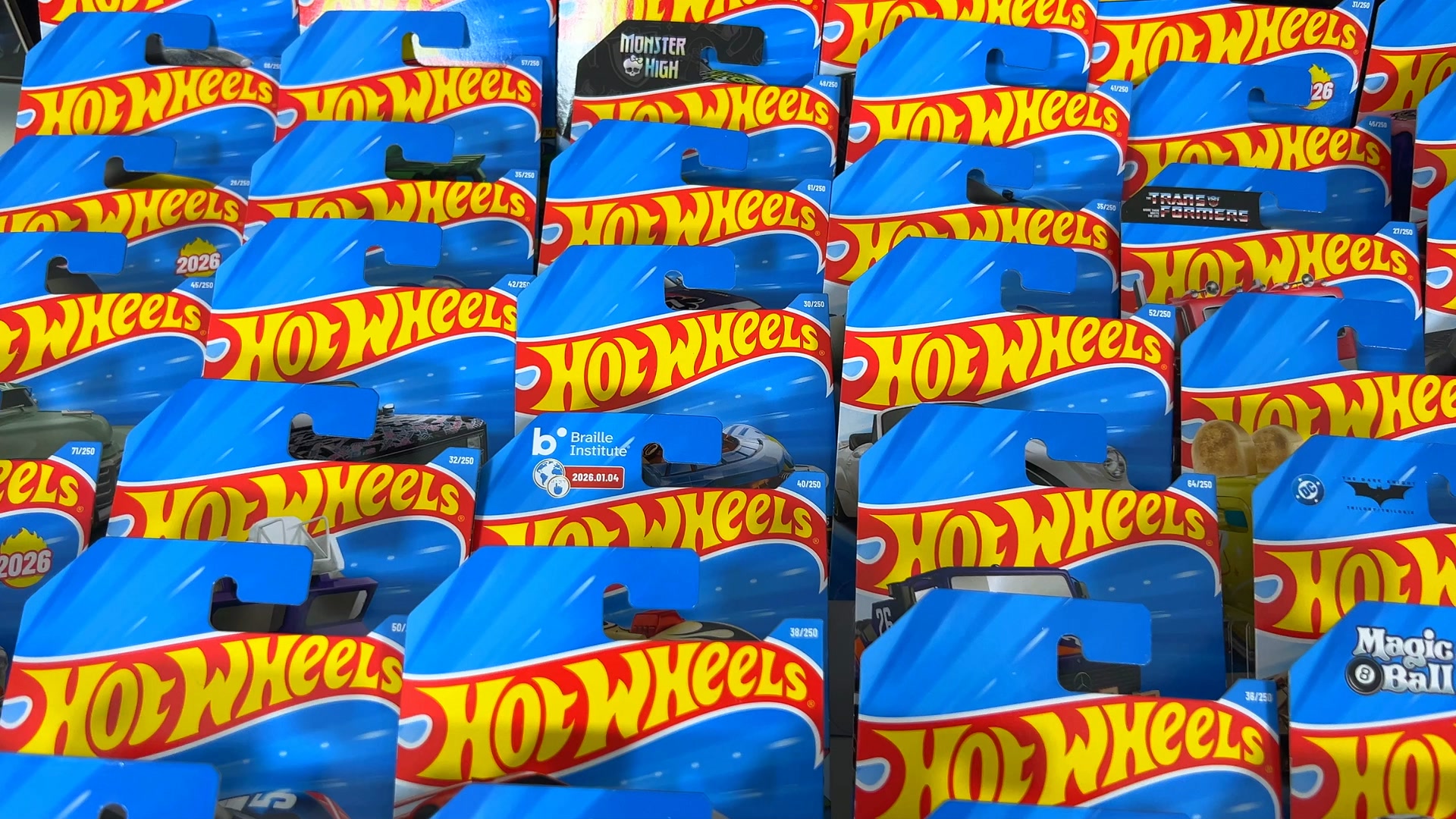 Unboxing 50 Hot Wheels cars from the 2026 lineup, featuring a strong ...