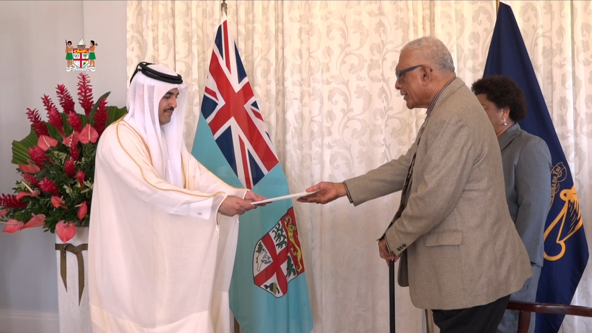 President of the Republic of Fiji, His Excellency Ratu Naiqama ...