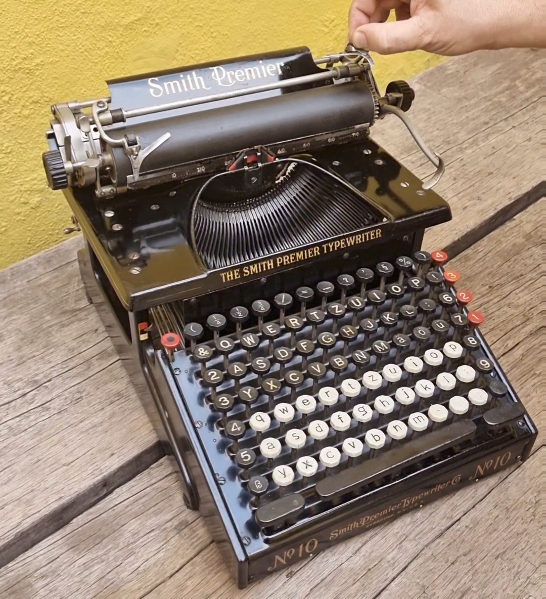 Smith Premier No.4 デスクトップ タイプライター Smith Premier No.4