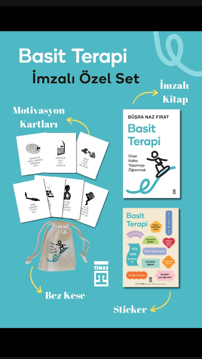 Yoğun istek üzerine Basit Terapi İmzalı Özel Set şimdi BKM’de satışta ...