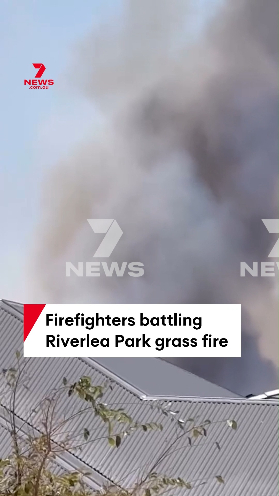 HAPPENING NOW: Firefighters are battling a grass fire at Riverlea Park ...