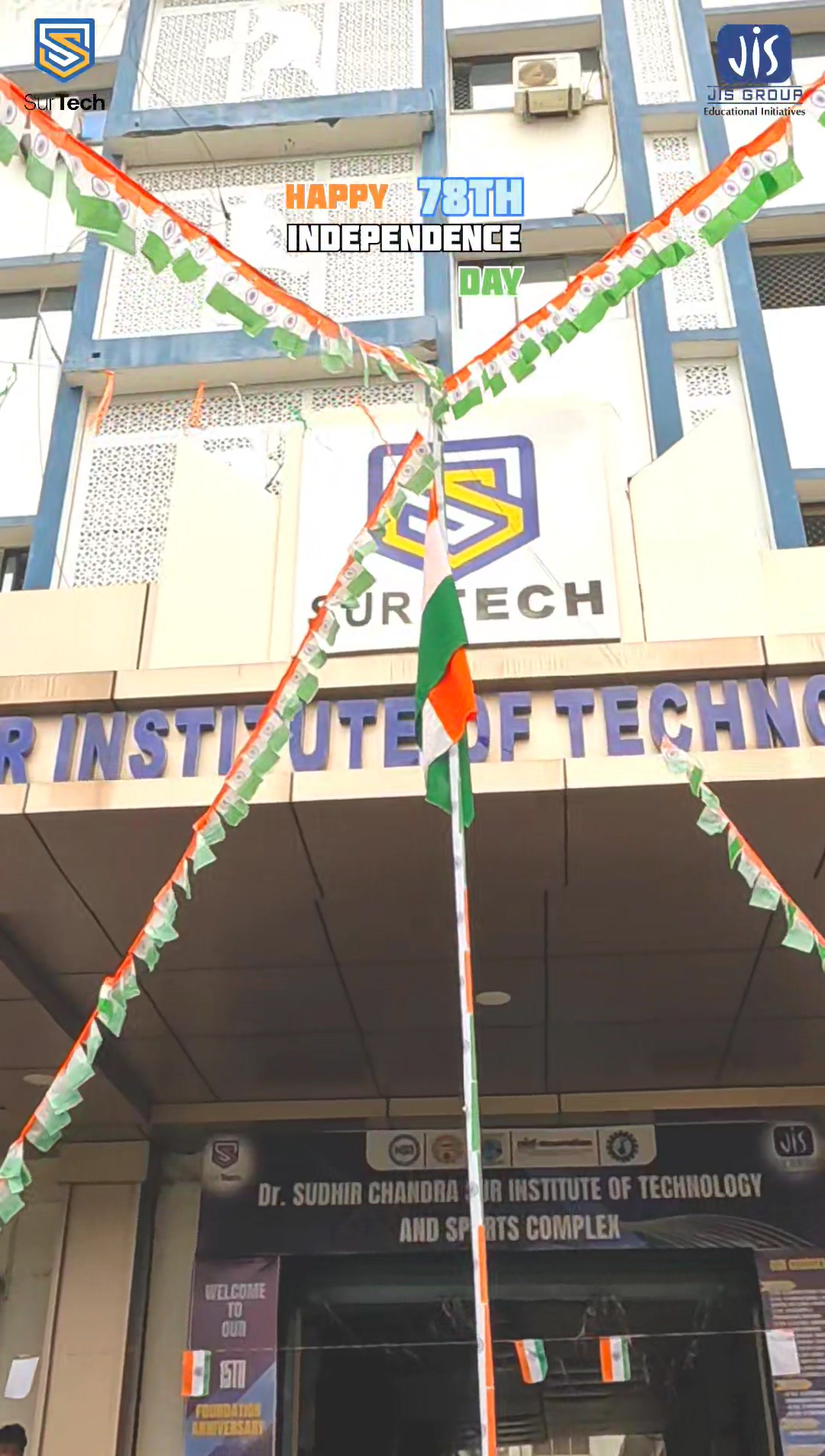 SurTech celebrates the independence day 🇮🇳 by hoisting our national ...