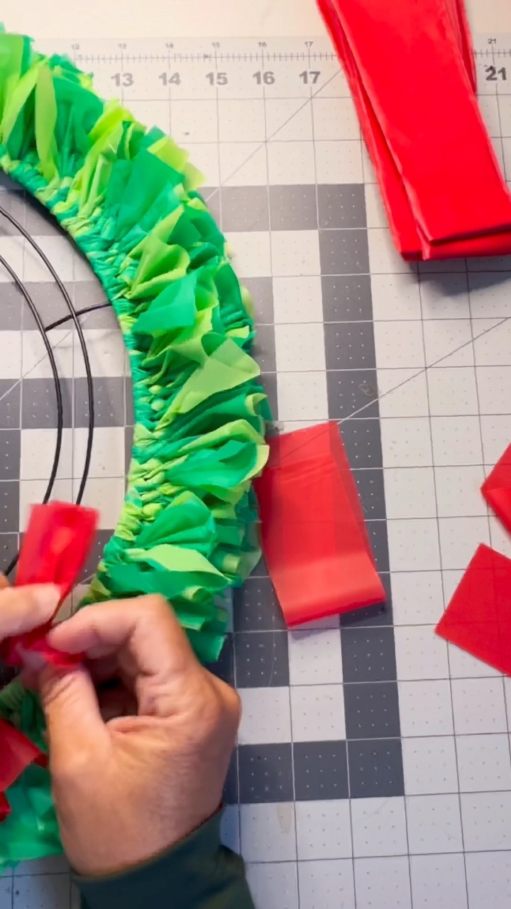 DIY Dollar Tree Watermelon Wreath🍉Comment watermelon for my free step ...