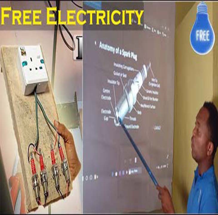 Free Electricity Energy with spark plugs and Magnet theories and ...