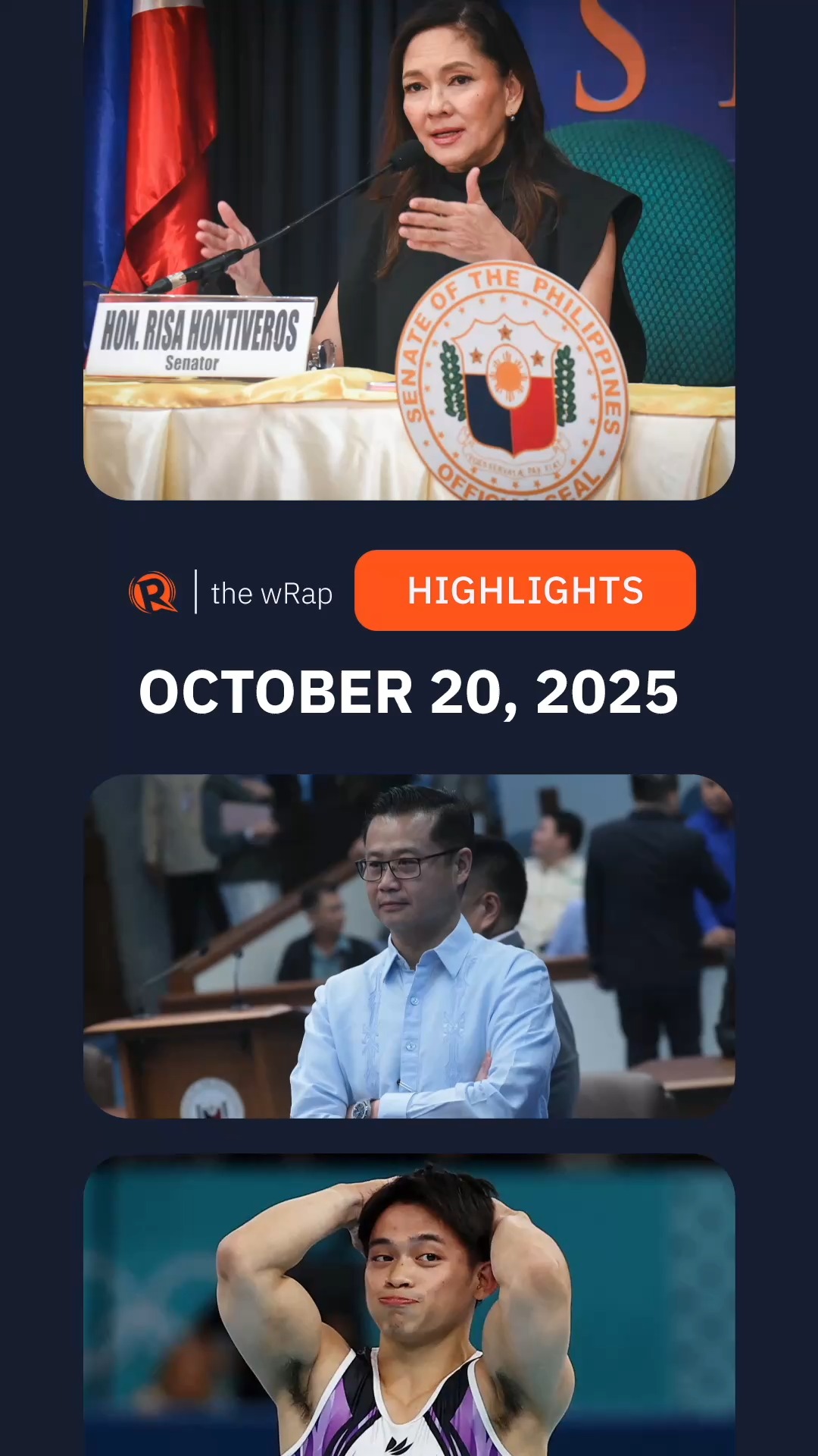 Today’s headlines: Risa Hontiveros, Win Gatchalian, Carlos Yulo | The ...