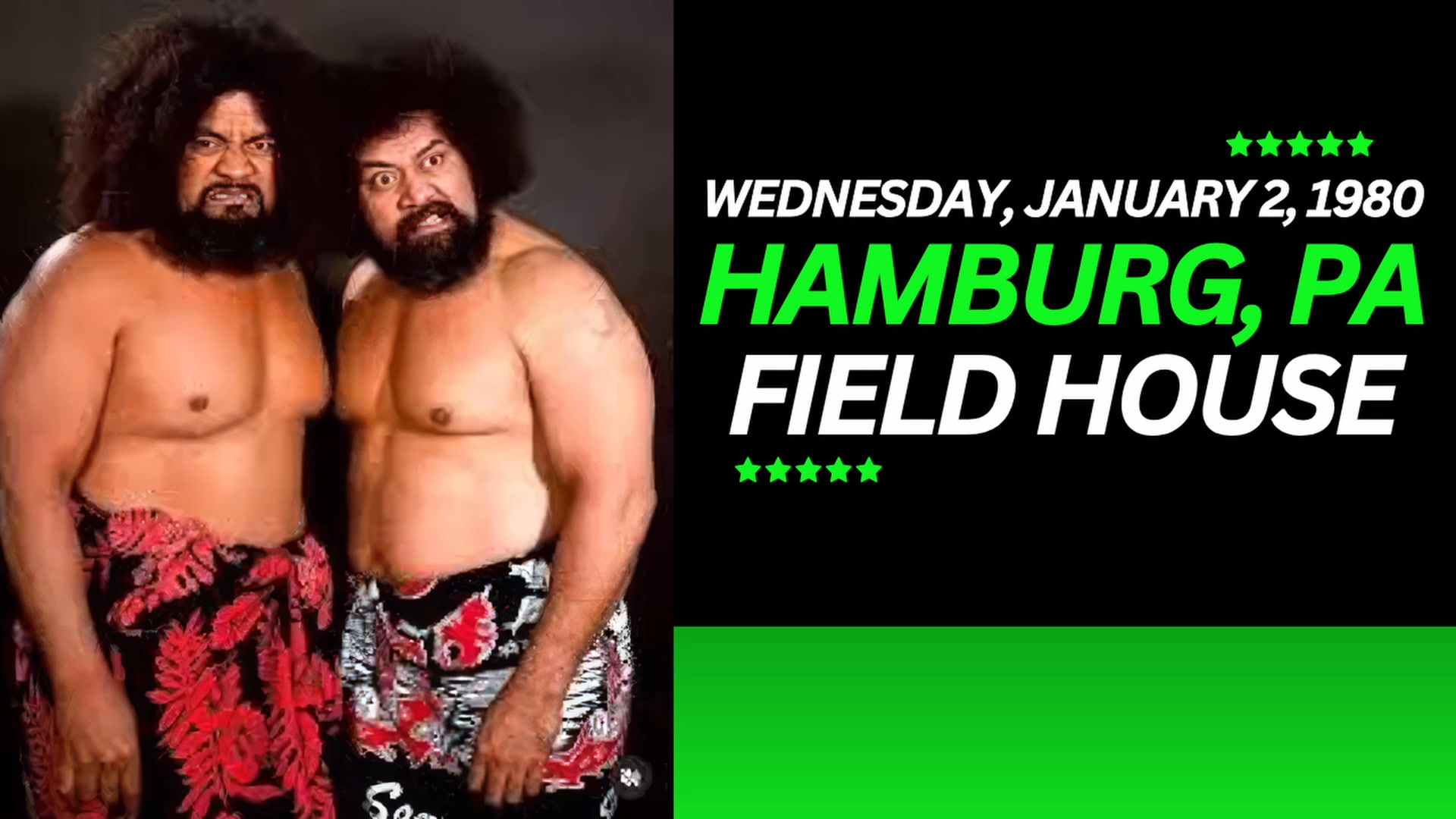 The WWF Kicks Off 1980 with an Action-Packed TV Taping in Hamburg