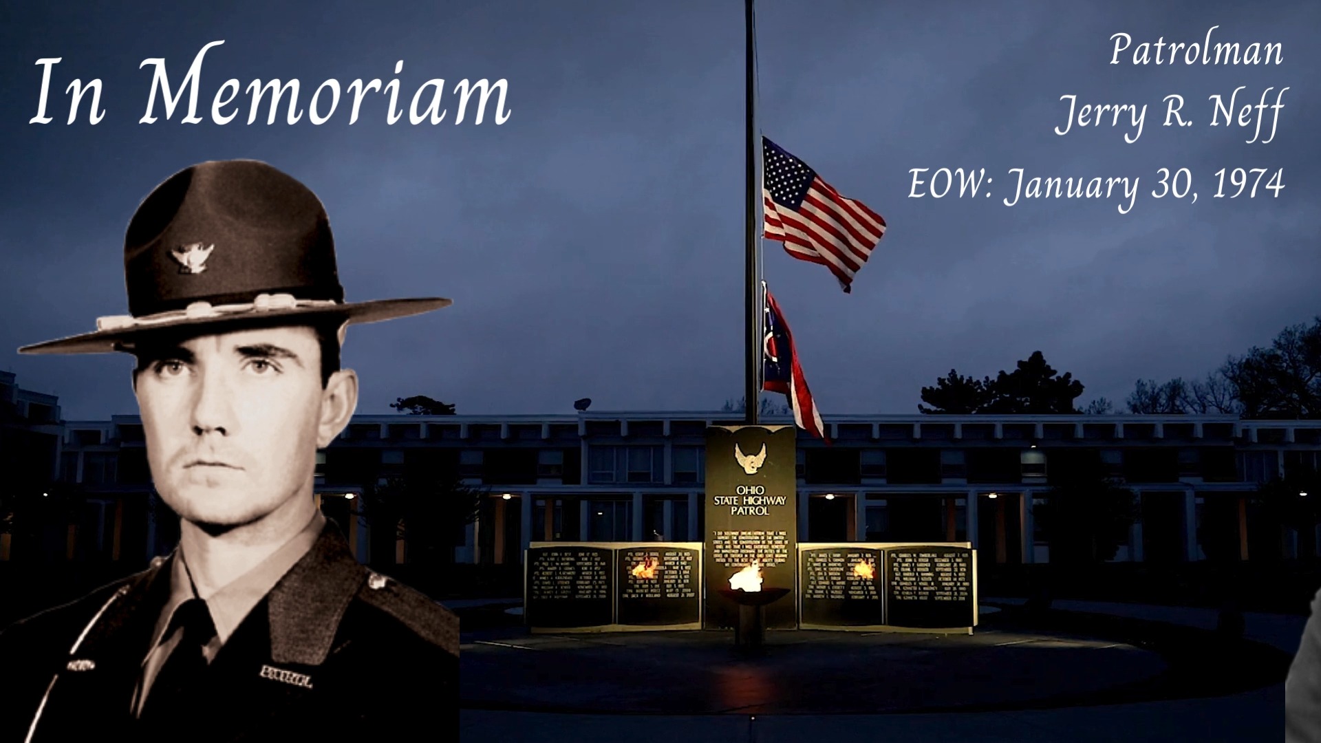 Patrolman Jerry R. Neff was on patrol along U.S. 62, below the ...
