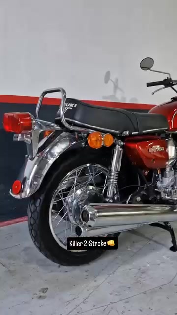 1971 SUZUKI GT250+GT350+GT500 brochure JAPAN💚💙💛