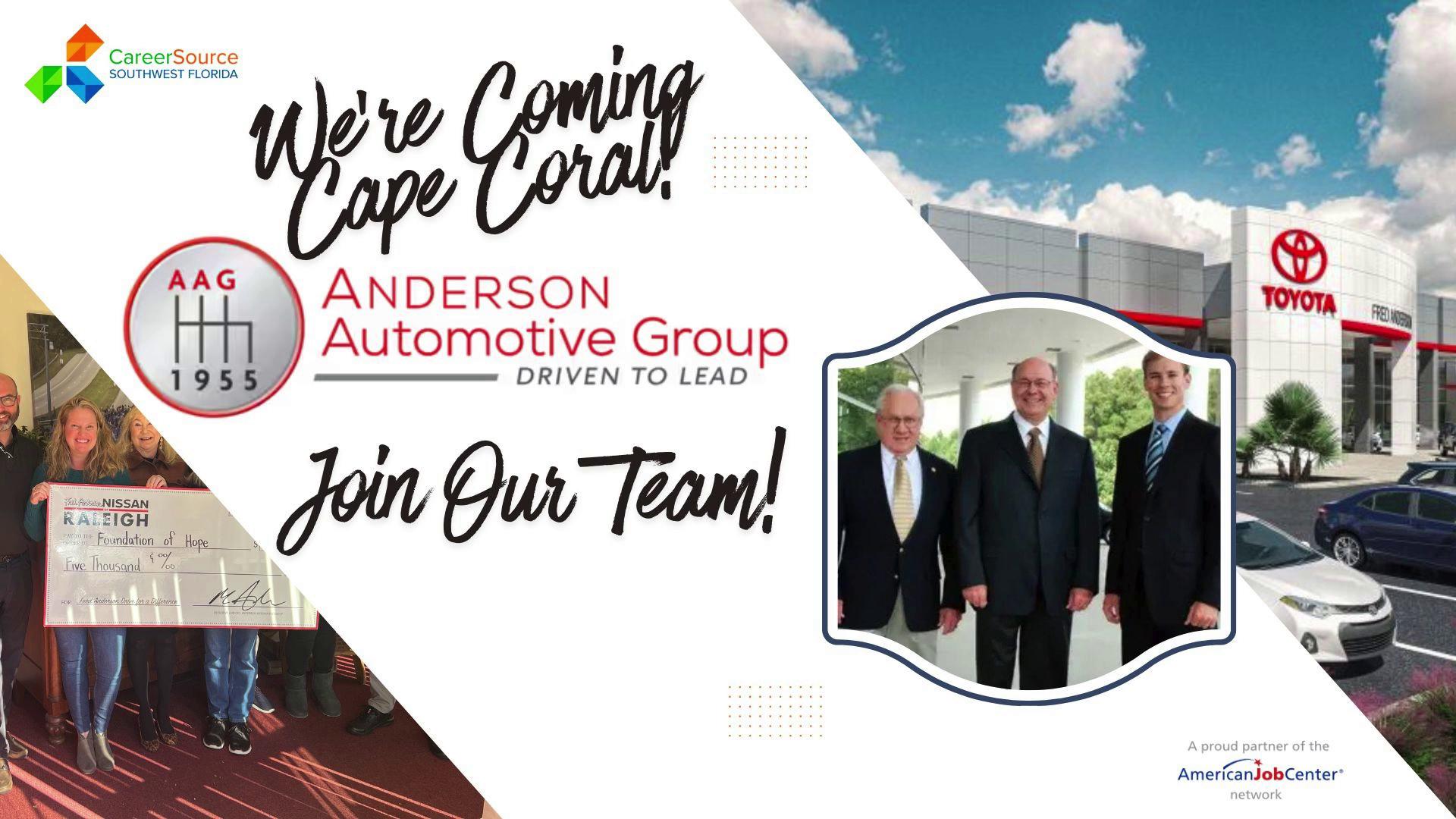 Meet the Team from Fred Anderson Toyota of Cape Coral and discover new ...