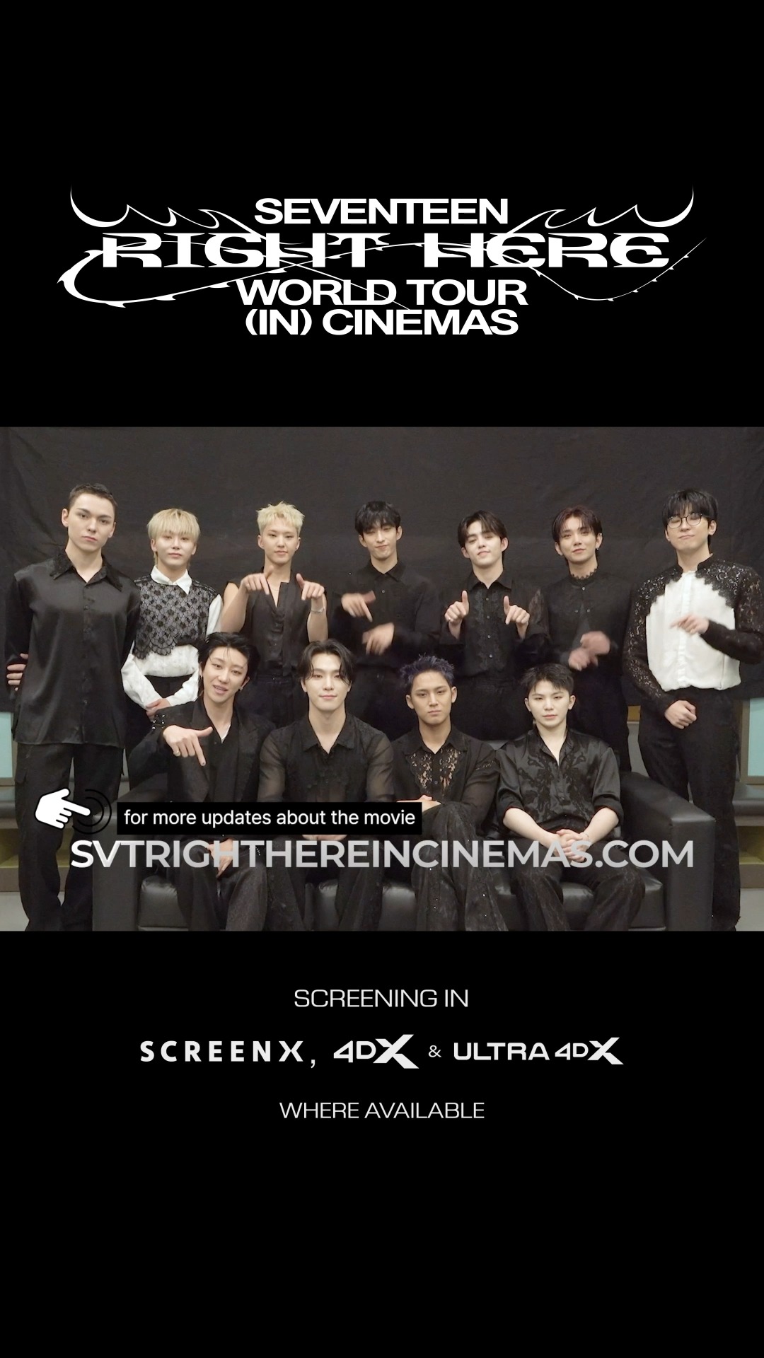 Get ready, #CARATs! 💎 SEVENTEEN [RIGHT HERE] WORLD TOUR IN