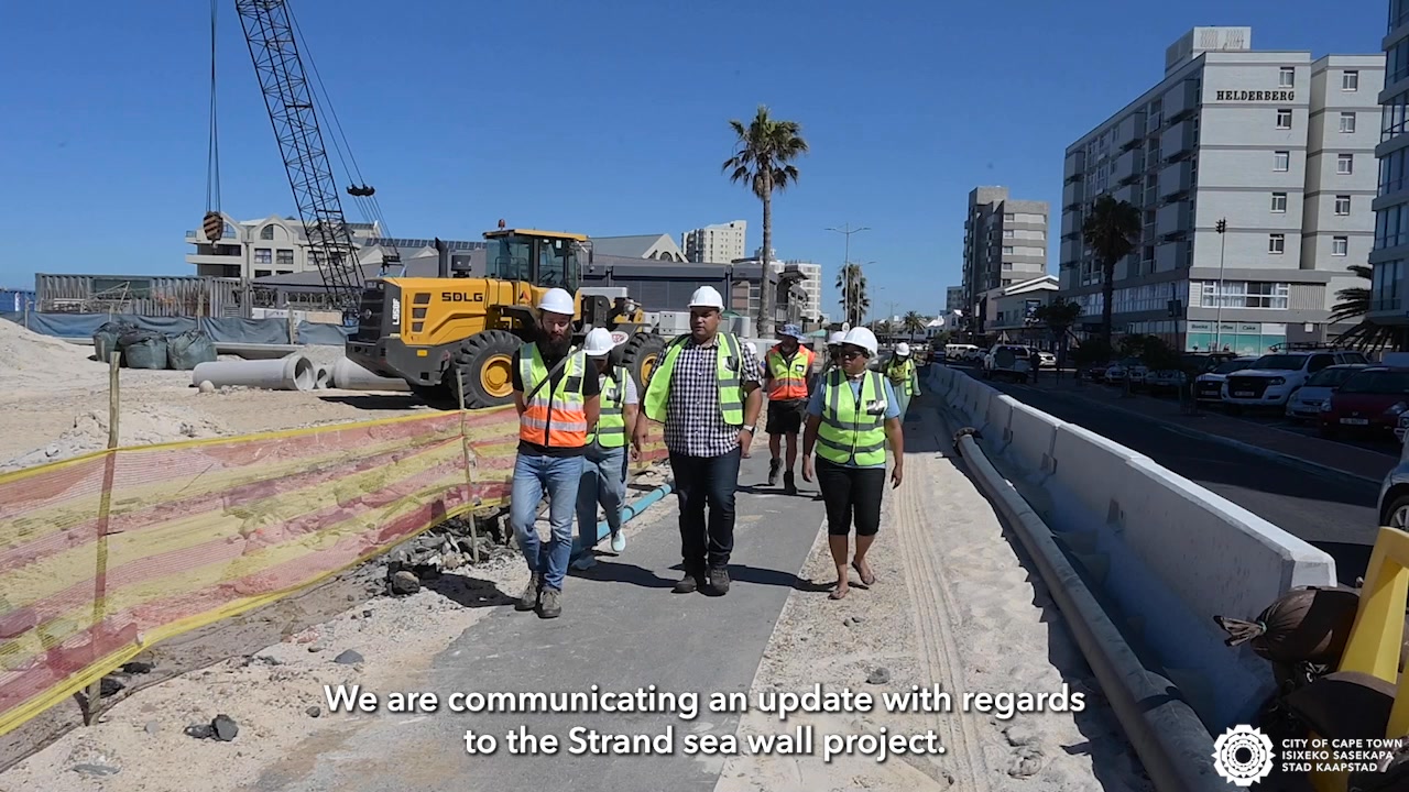 The City of Cape Town is reminding everyone that a section of Strand ...