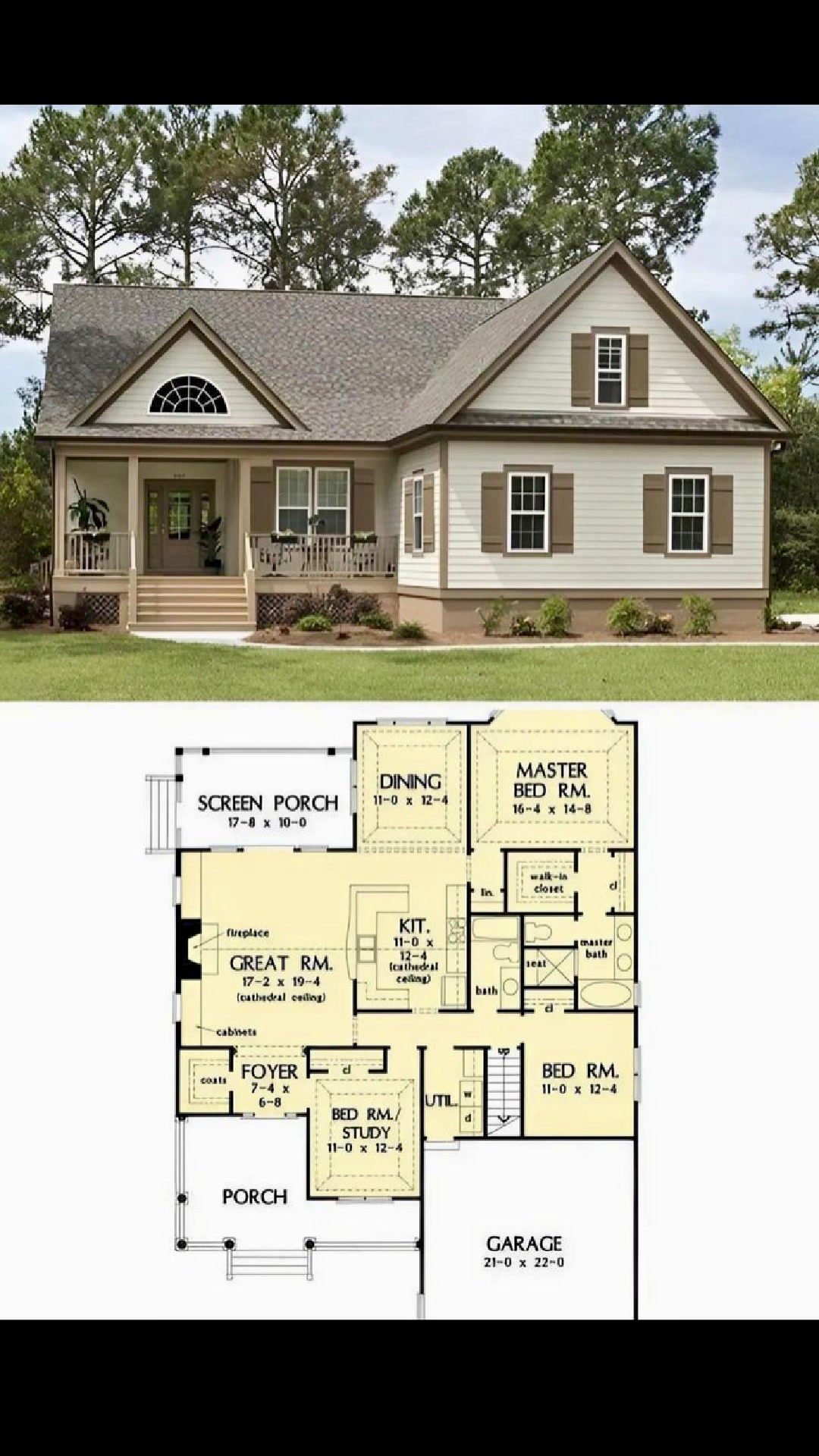 🍀 Explore this 3- Bedroom house plan ideas 🍀 #inspiration # ...