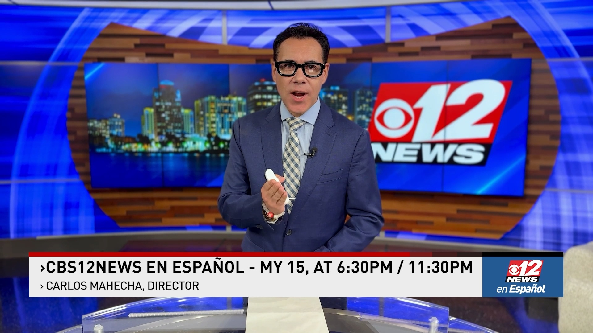 Here are the stories of CBS12 En Español, for today, Friday on MY 15 ...