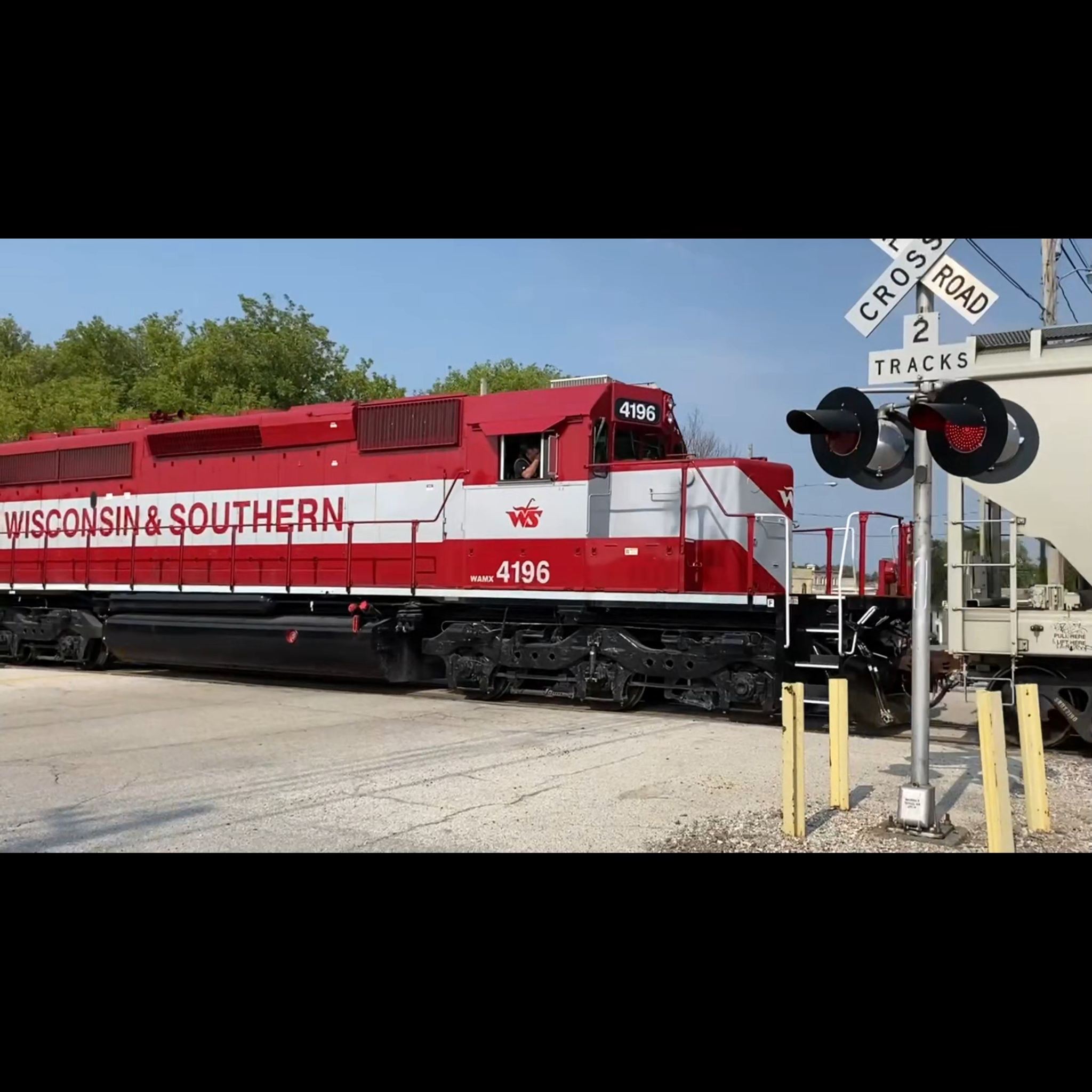 Wisconsin & Southern 4196 in 2023! #trainvideo #railroad #fblifestyle ...