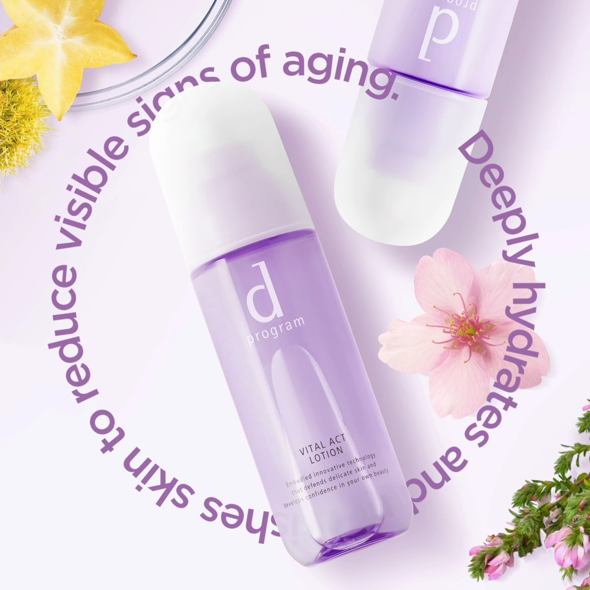 Take anti-aging precautions with d program