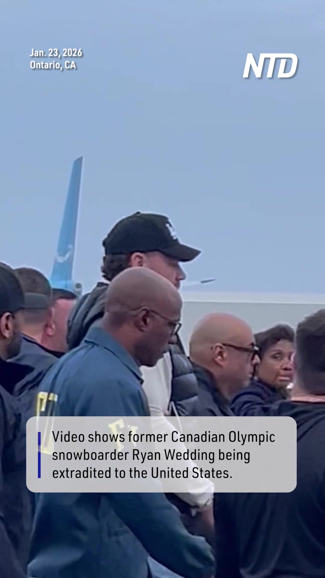 The FBI provided video of former Canadian Olympic snowboarder Ryan ...