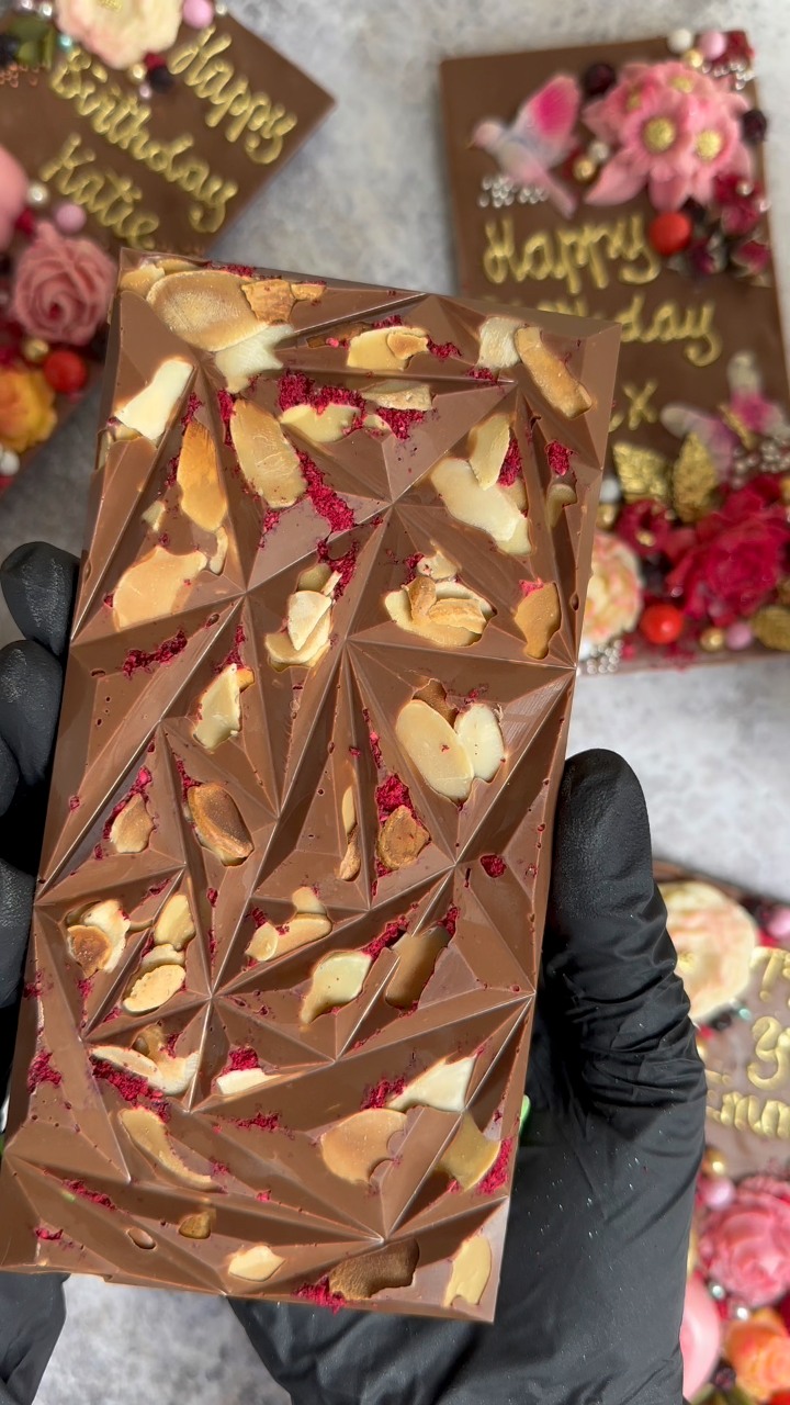 From our hands to your heart. ️ We carefully craft each chocolate bar ...