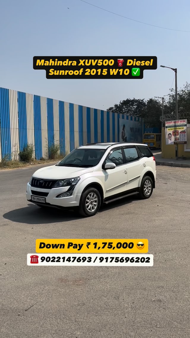 MAHINDRA XUV500 (W8) VGT Registration till Oct 2025 Mileage 79115