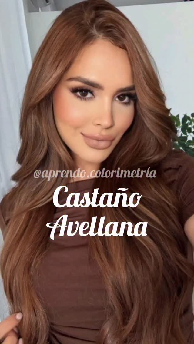 castaño avellana irresistible 🌰 Para lograrlo debes partir de una base ...