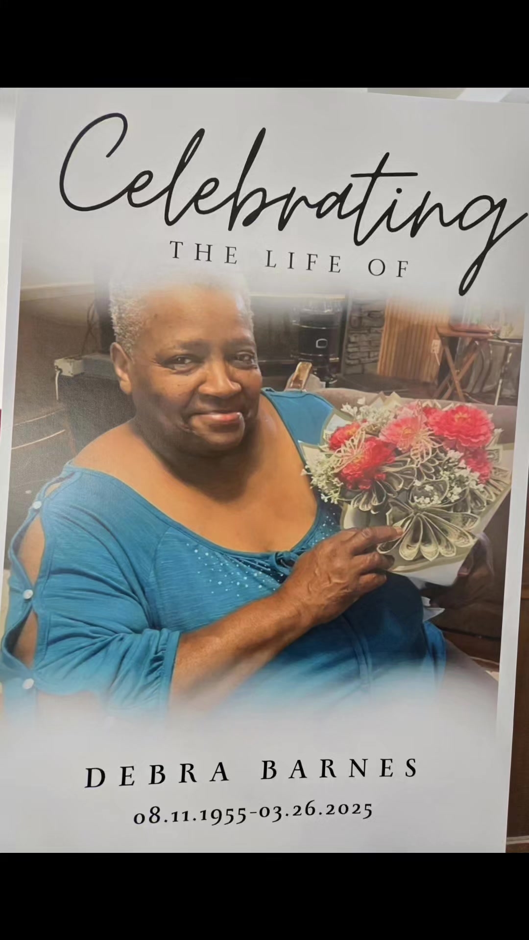Debra, it's been a full month since we lost you and some days I still ...