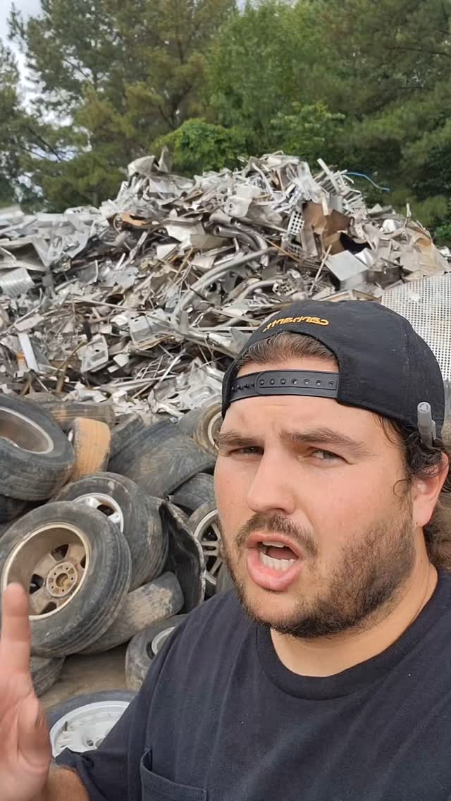 Tires are never fun to deal with. #Scrap-Life #recycle #recycling # ...