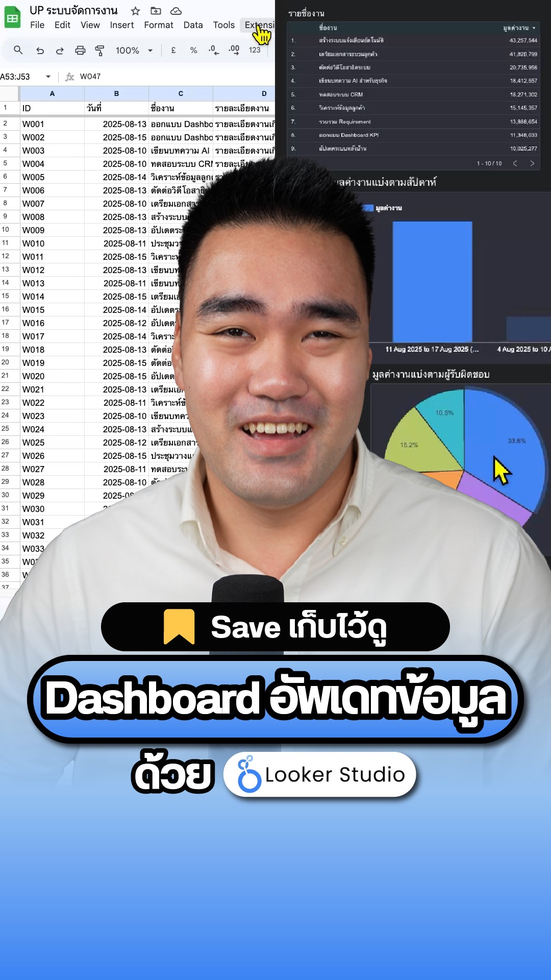 👇🏻วิธีสร้าง Dashboard 