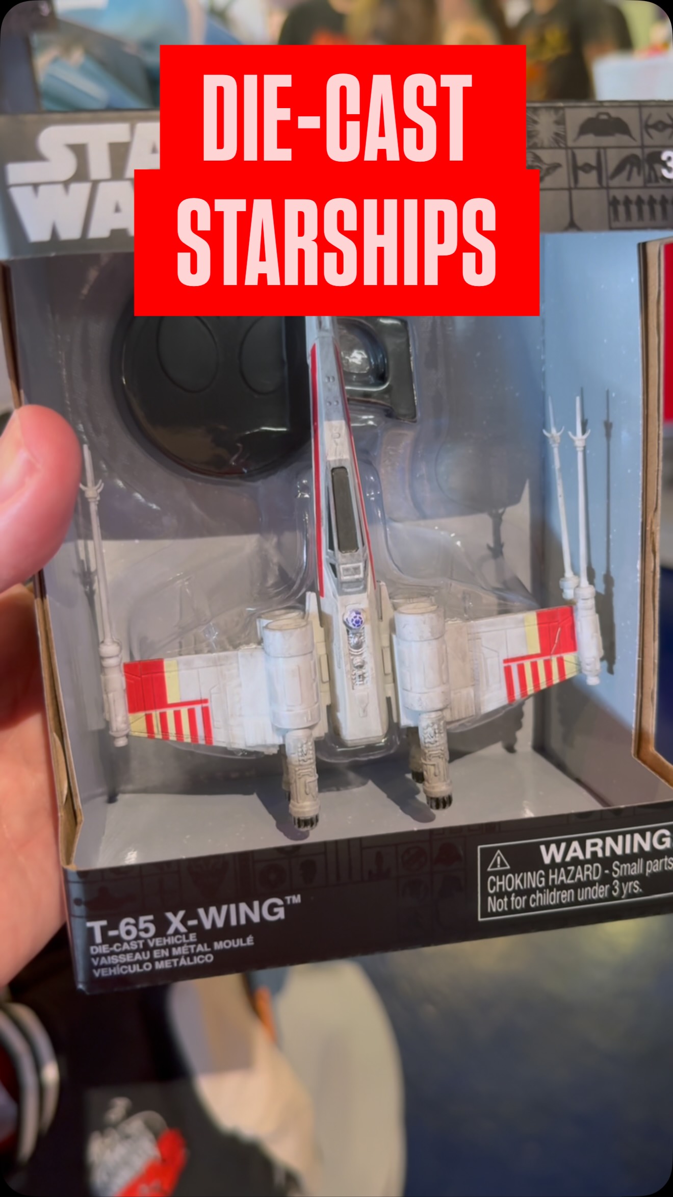Found the coolest new Star Wars Die-Cast Vehicles at The Star