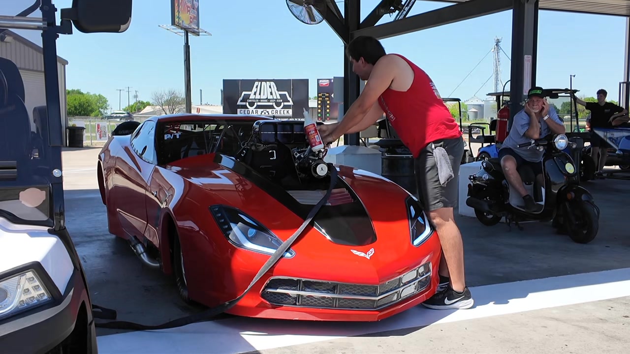 4,000+ Horsepower C7 Corvette Pro Mod Start Up at Xtreme Raceway Park ...