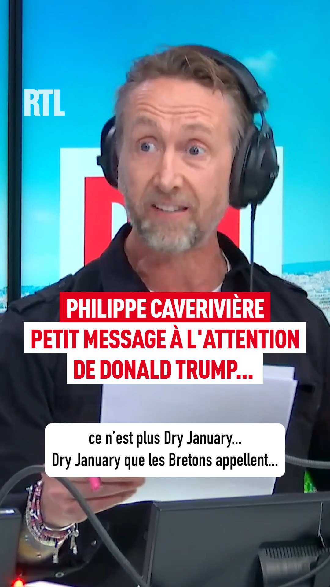Petit message à l'attention de Donald Trump... 🤣 L'Oeil... et l'humour ...