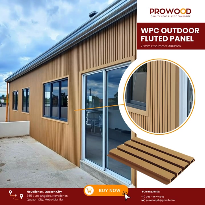 Looking for WPC outdoor fluted panels that are durable, weather-proof ...
