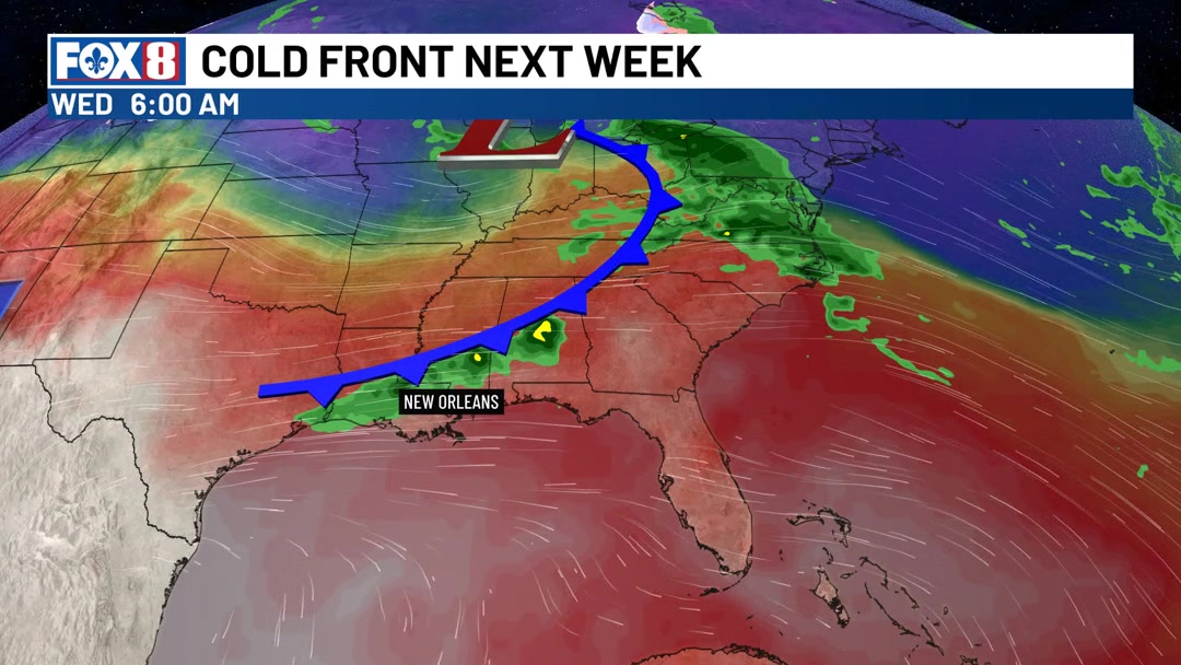 The hot and humid weather sticks around through Tuesday before a cold ...