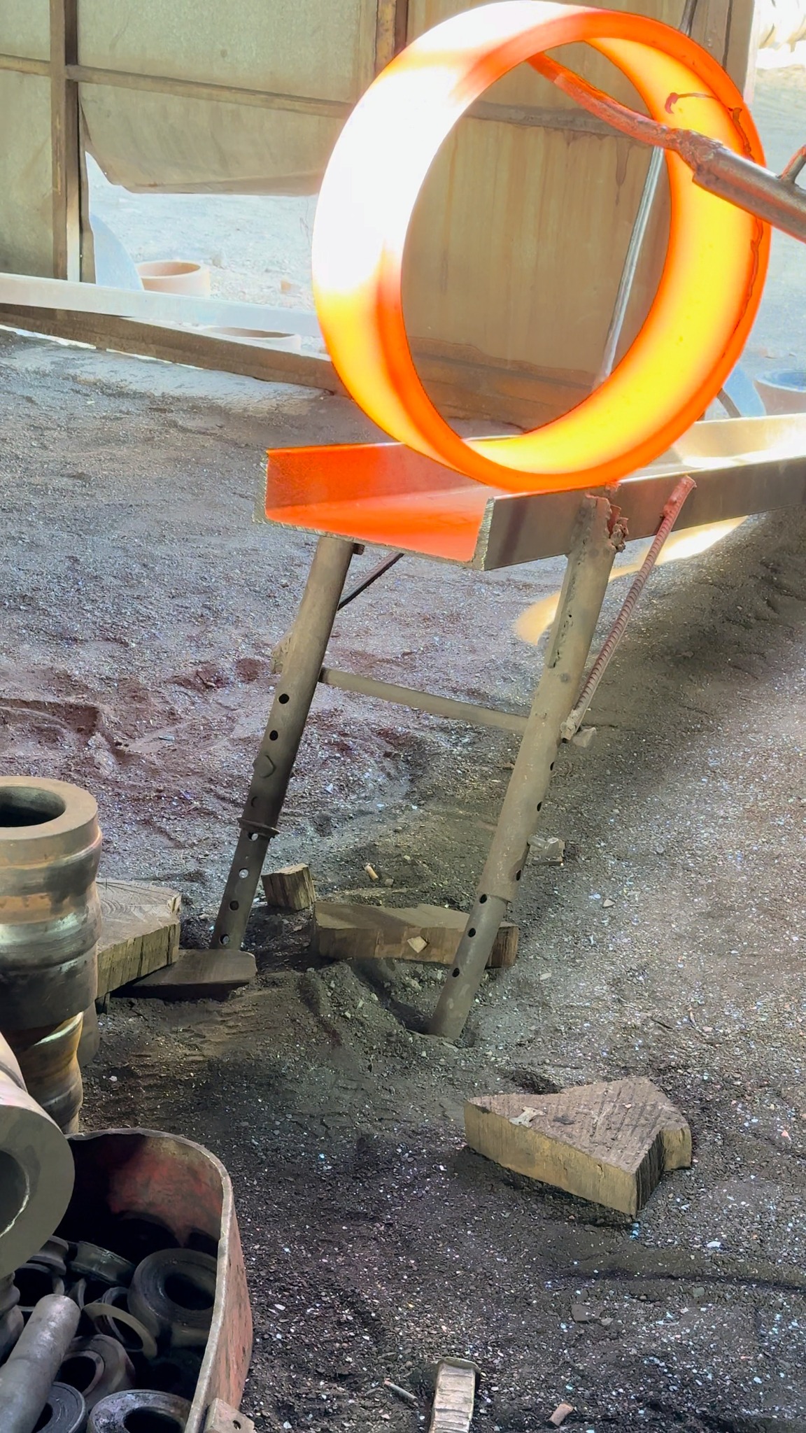 Inside the forging factory tour Step-by-Step: Rolling a Massive Bearing ...