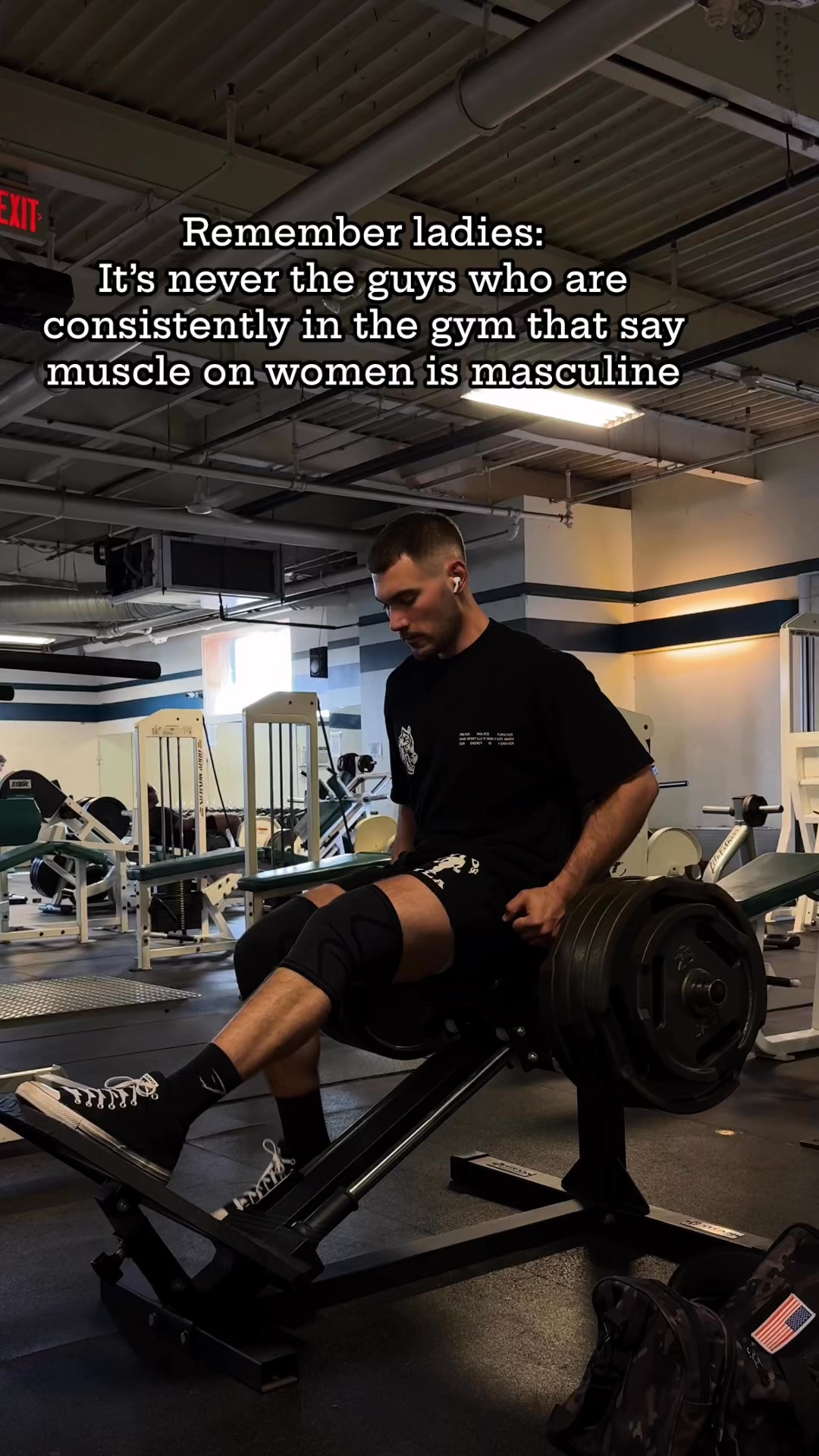 It’s always the guys who don’t lift or are insecure because you’re in ...