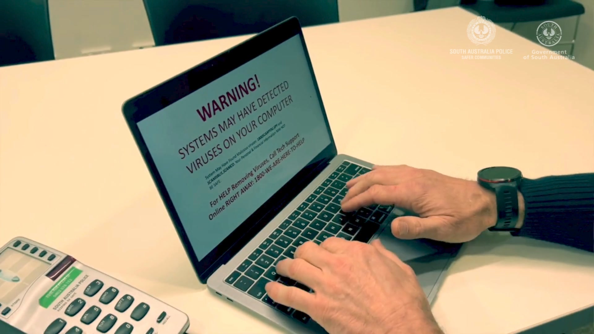 ⚠️Tech Support Scams are a crime⚠️ South Australia Police are ...
