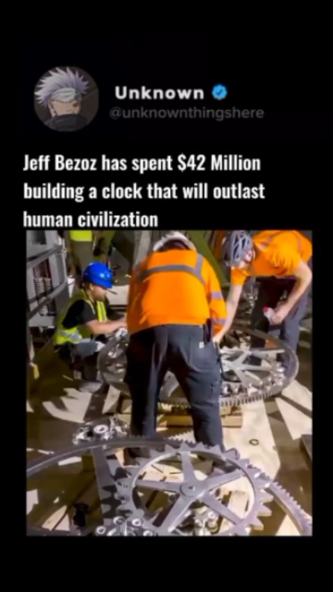 Jeff Bezos has invested around $42 million in building a massive ...