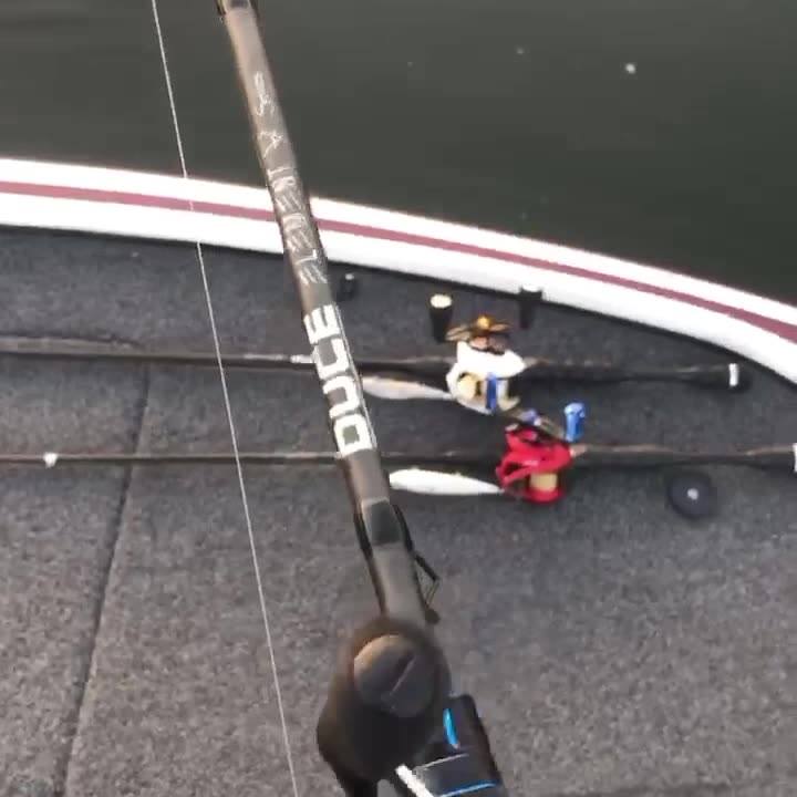 duce fishing pole BnM Duck Commander Double-Touch Jig-Hand 8ft 2pc When BnM learned that the Robertson family loved crappie fishing and were fans of BnM Poles The Duce Echo is a