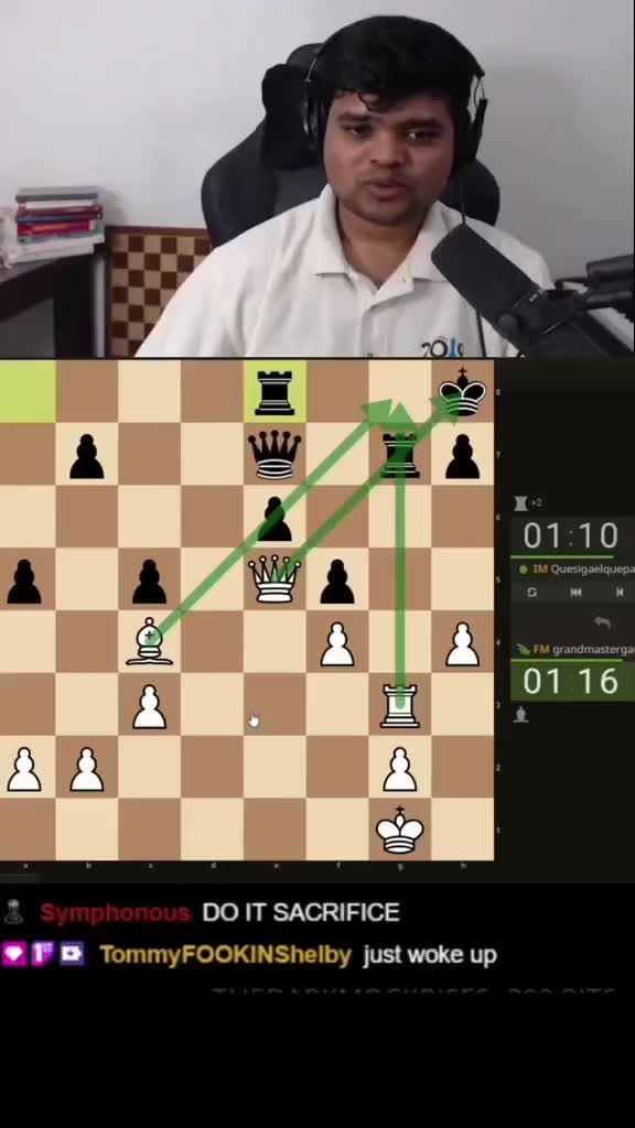 Bro checkmated on beat 😭😭 Follow👉 @ChessWizardry for more chess content ...