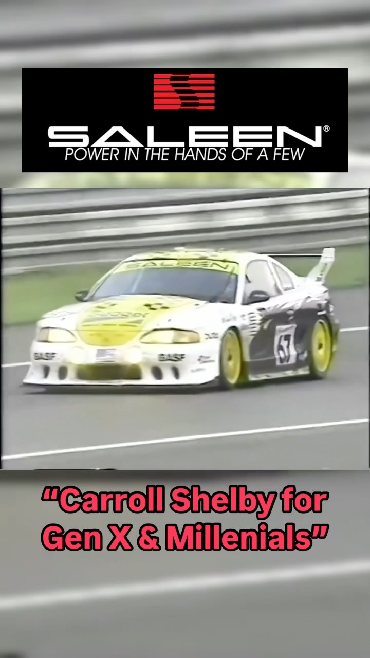Steve Saleen has been taming Mustangs for over 50 years! 🤠 From